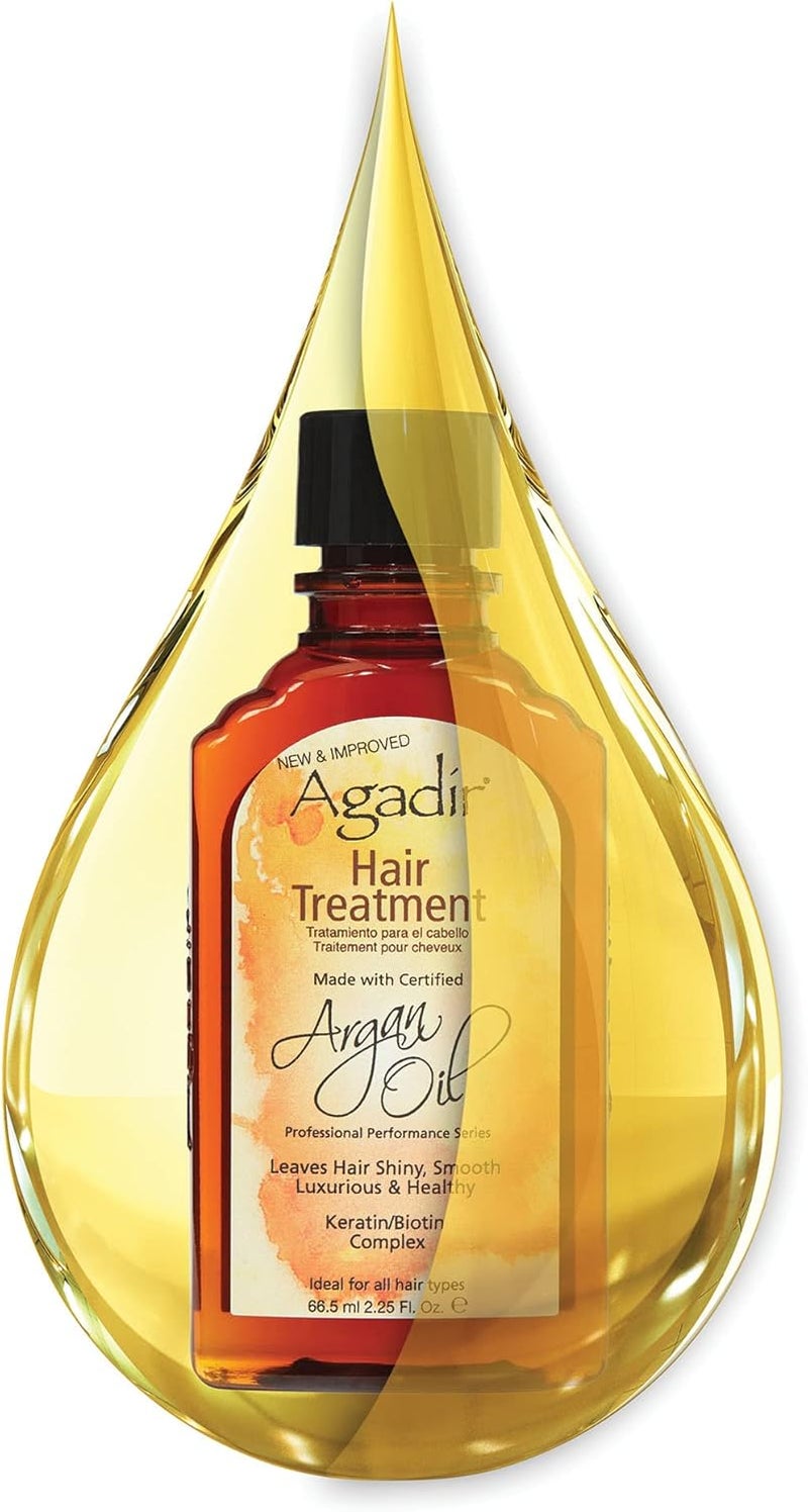 Agadir Argan Oil Hair Treatment - 118 ml Leave-In Treatment for Shiny, Smooth, and Healthy Hair - Image 4